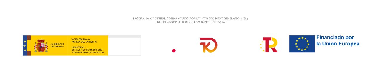 Programa Kit Digital financiado por la Unión Europea - NextGenerationEU y Plan de Recuperación, Transformación y Resiliencia